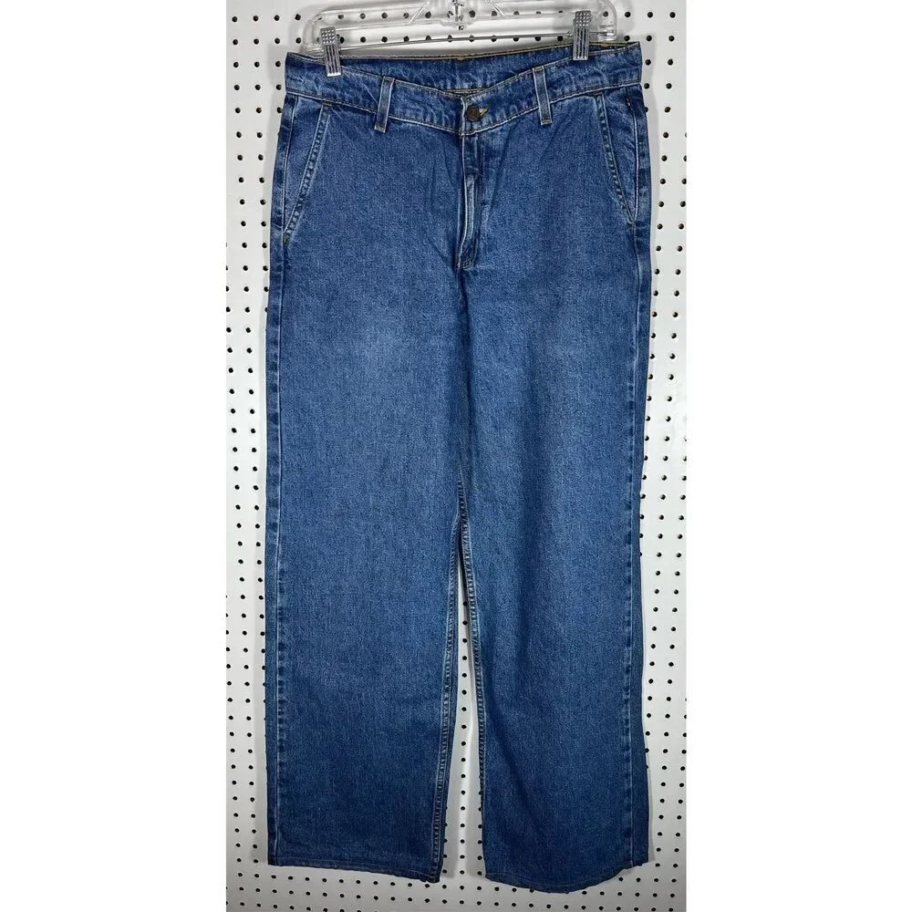 Levis vintage Black Tab straight wide leg denim jeans size 8